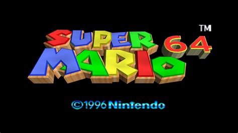 Nintendo 64 Longplay Super Mario 64 Part 1 Of 2 Youtube