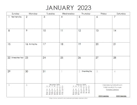 2023 Calendar Monthly Template Get Calendar 2023 Update