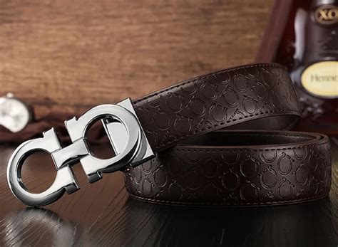 2015 Men Genuine Leather Famous Designer Brand Logo Belts For Men Style