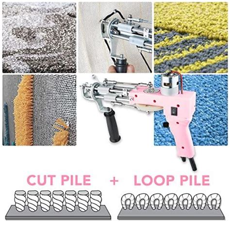 Tufting Gun 2 En 1 Cut Pile Loop Pila Rug Gun Machine Starter Kit