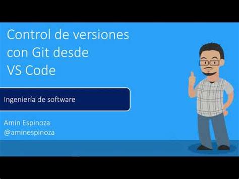 Control De Versiones Con Git En Vs Code Youtube