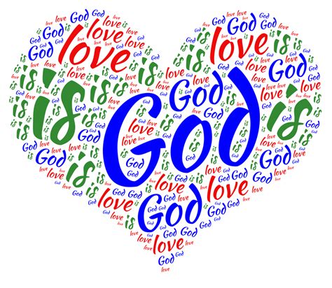 God Is Love Heart