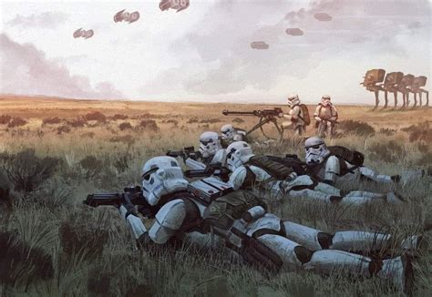 Star Wars Fan Art Depicts The Daily Lives Of Stormtroopers Tilt