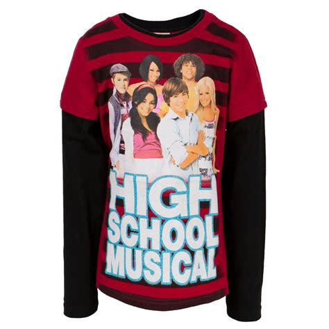 High School Musical High School Musical Red Stripes Girls Youth