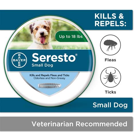 Seresto Flea And Tick Collar For Dogs 8 Month Tick And Flea Control