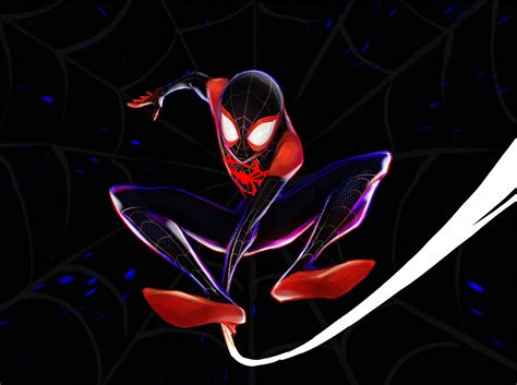 Spiderman 4k Miles Morales Art Wallpaperhd Superheroes Wallpapers4k