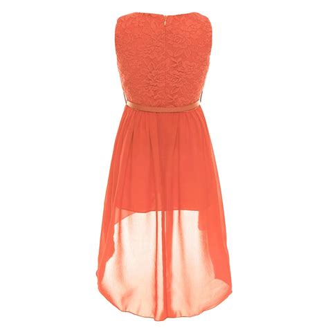 Orange Lace And Tulle Flower Girl Dress Fabulous Bargains Galore