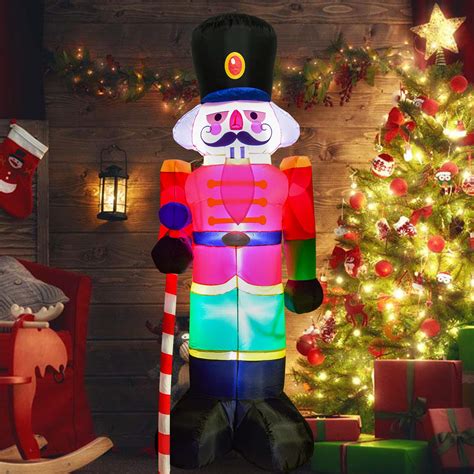 Style up your living room at belk®. Coolmade 8Ft Christmas Inflatable Nutcracker Soldier ...