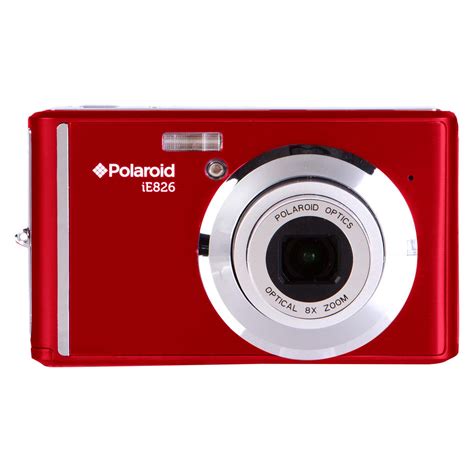 Polaroid Ie826 Red 18mp Digital Still Camera With 24in Screen Red