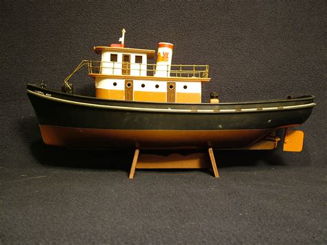 1950s Tv Based Cheyrl Ann Tugboat Model Motorized Floating Boat Tug