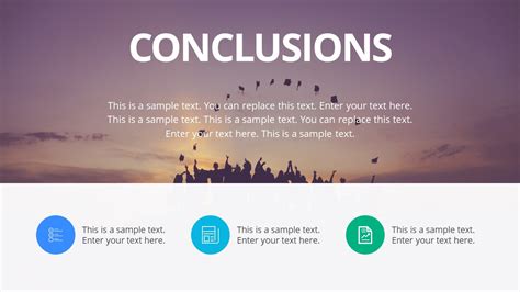 Powerpoint Thesis Presentation Conclusion Slidemodel