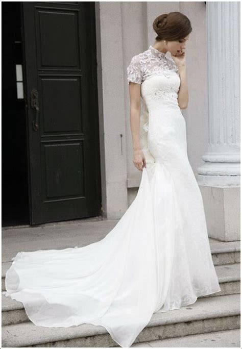Wedding Dress With Turtleneck Popular Ideas