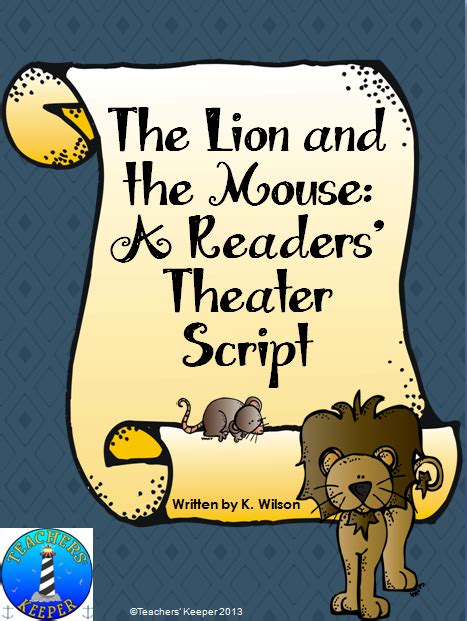 Aesops Fable The Lion And The Mouse Teach Your Students About Fables