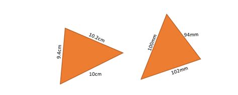Congruent triangles have the same size and shape. Congruent Triangles
