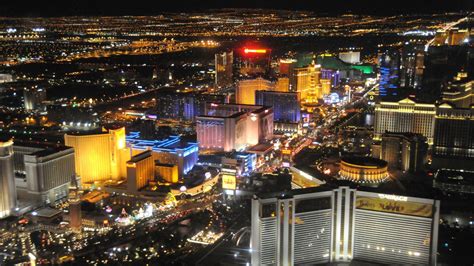 Download Wallpaper 1920x1080 Landscape Night City Las Vegas