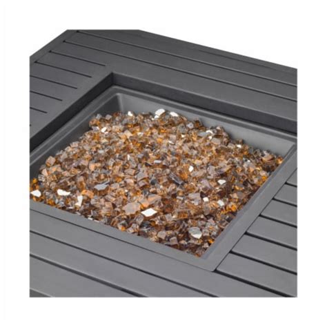 11 Pound Amber Reflective Fire Glass Premium Tempered Fire Pit Glass 1 Fred Meyer