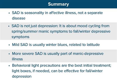 Seasonal Affective Disorder Sad Facts And Misconceptions