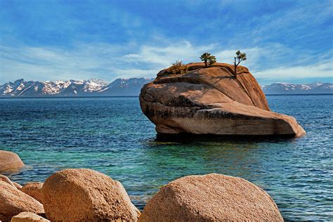 Bonsai Rock At Lake Tahoe Photograph By Jim Vallee Fine Art America