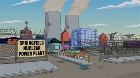Fichier Centrale Nucléaire De Springfield Entrée Png Wiki Les Simpson Fandom Powered By Wikia