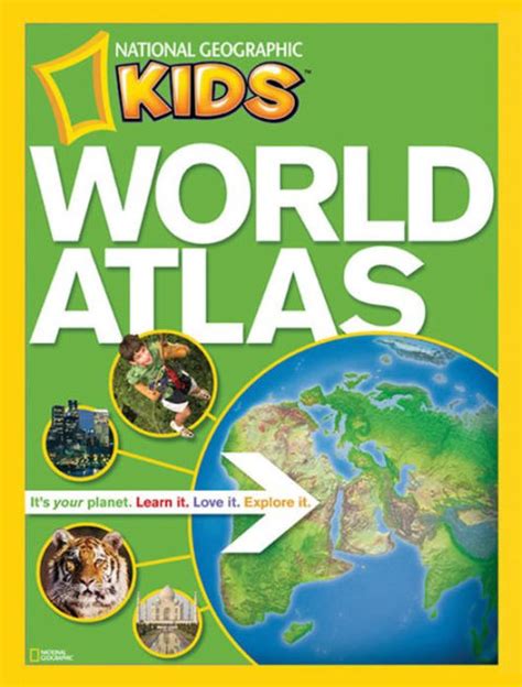 Ng Kids World Atlas By National Geographic Paperback Barnes And Noble