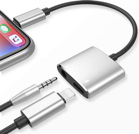 Headphone Adapter For Iphone Adapter To 35mm Aux Audio Uk