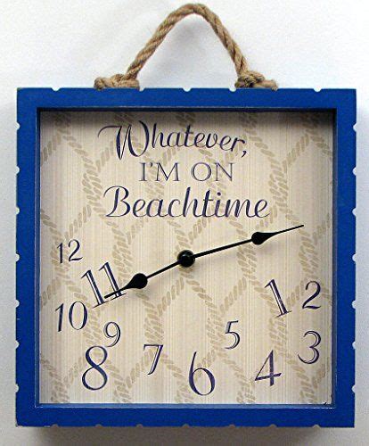 50 Beach Wall Clocks Check Out The Absolute Best Coastal And Beach