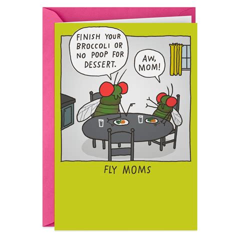 We all send our greeting to our. Fly Mom Funny Mother's Day Card - Greeting Cards - Hallmark