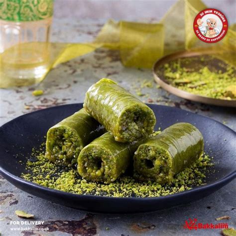 Daily Fresh Gr Traditional Turkish Antep Pistachio Sarma Dessert