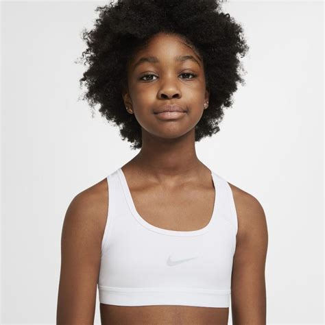 Nike Sport Bh Für ältere Kinder Mädchen Weiß Bv1435 100 Preise