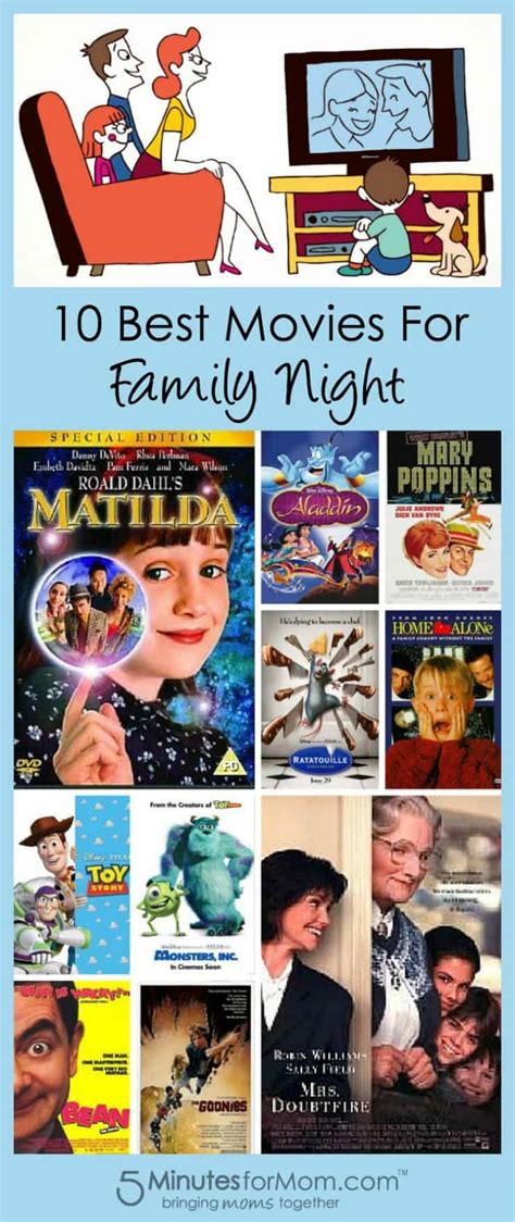 Tentacles' this month, so don't miss out on the best. 10 Best Movies for Family Nights - 5 Minutes for Mom