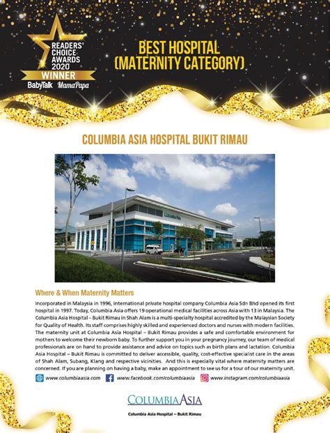 Maybe you would like to learn more about one of these? Columbia Asia Hospital Bukit Rimau - Providing Vital ...