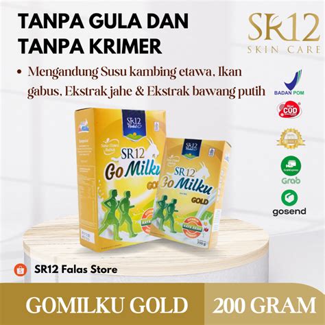 Jual Gomilku Go Milku Sr Susu Kambing Etawa Halal Bubuk Serbuk Bpom Penurun Kolesterol