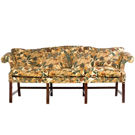 Chippendale Period Camel Back Sofa For Sale At 1stdibs