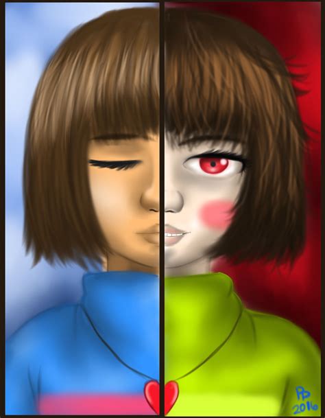 Undertale Frisk And Chara By Theyakate On Deviantart