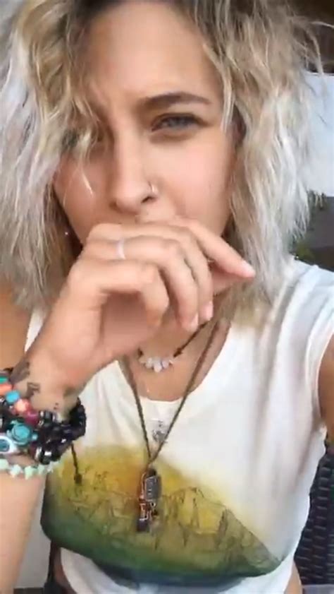 Paris Jackson She Went Live On Instagram And I Literally Cried😍