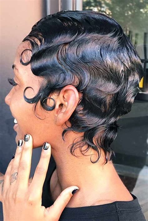 15 Really Cute Finger Wave Hairstyles For Black Women In 2020 Finger