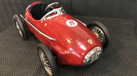 Maybe you would like to learn more about one of these? Ferrari 500 Classic Giordano Indy Racer Pedal Car 48-in | H110 | Indy 2019