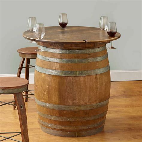 135 Wine Barrel Furniture Ideas You Can Diy Or Buy Photos