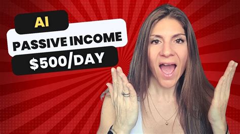 Passive Income With AI $500 Day Remote Side Hustle | How To Use AI To