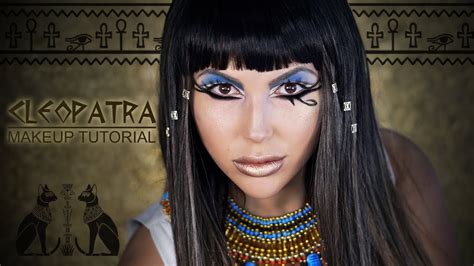 Cleopatra Halloween Makeup Tutorial Youtube