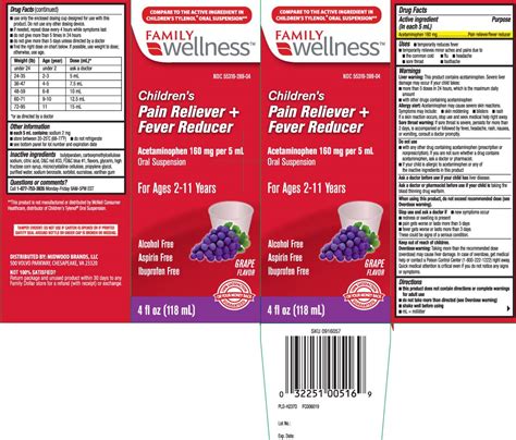 Midwood brands llc family dollar. Childrens Acetaminophen (Family Dollar (FAMILY WELLNESS ...