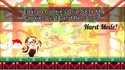Cookie Run Ovenbreak Eggnog Cookie S Trial Hard Mode 581 M YouTube