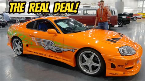 A Tour Of The Real Fast And Furious Toyota Supra Selling 2 Of My