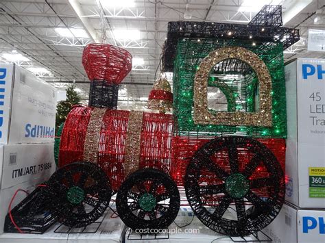 Silver christmas decorations christmas tree themes outdoor christmas christmas diy christmas sweaters christmas projects christmas crafts creation bougie snowman wreath. Philips LED Lighted Train Engine
