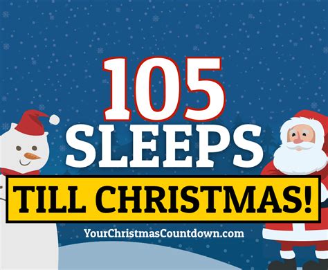 Your Christmas Countdown 2021 Days Until Christmas Sleeps To Xmas