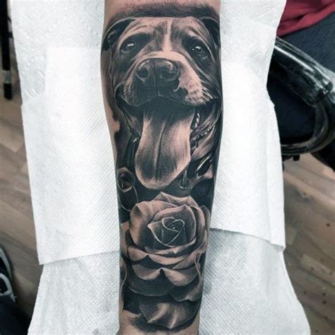 Dog Tattoo Forearm Sleeve Ideas For Males Tattoo Pinterest