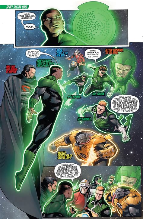 Weird Science Dc Comics Hal Jordan And The Green Lantern Corps 48