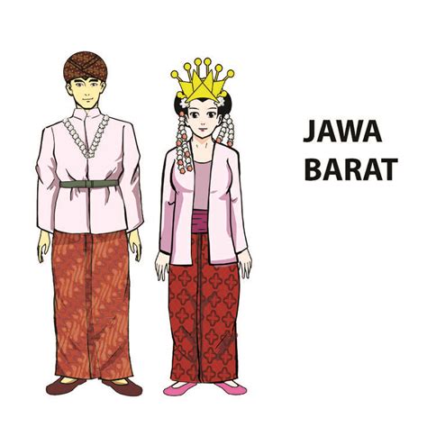 Pakaian Daerah Jawa Barat Business Cartoons Belitung Marvel Comics