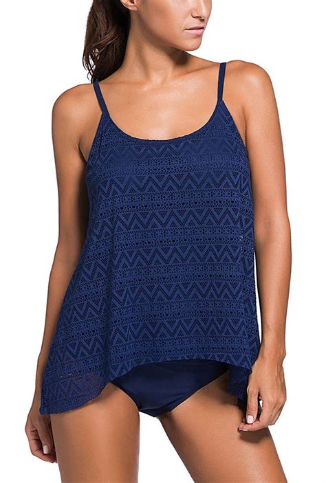 Women S Clothing Swimsuits Cover Ups Tankinis Womens Lace Tankini