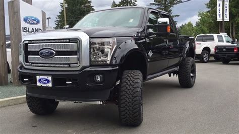 Lifted 2016 Ford Super Duty F 350 Lariat Platinum Supercrew 4x4 Review